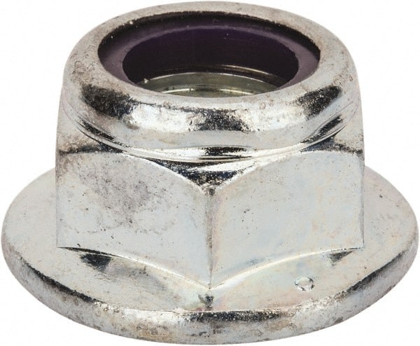 Hex Lock Nut: Insert, Nylon Insert, 3/4-10, Grade 2 Steel, Zinc-Plated MPN:857420BR
