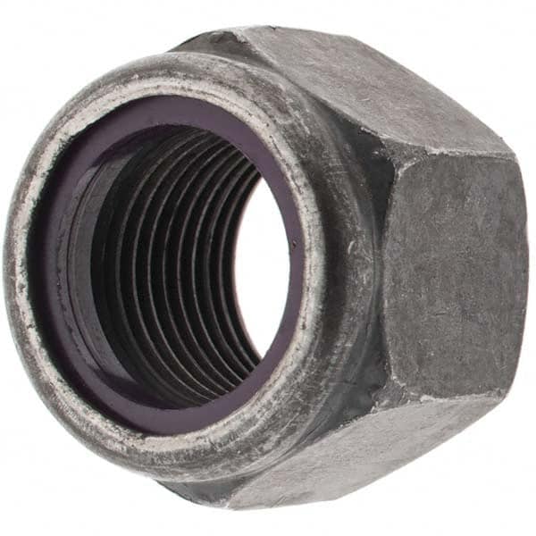 Hex Lock Nut: Nylon Insert, 3/4-16, Grade C Steel MPN:MP39642