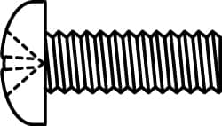 Machine Screw: Pan Head, Phillips MPN:662167PR