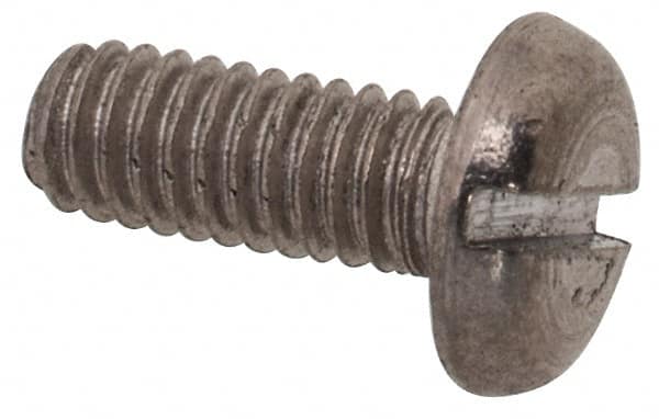 Machine Screw:  Pan Head, Slotted MPN:MSPX02506-050BX