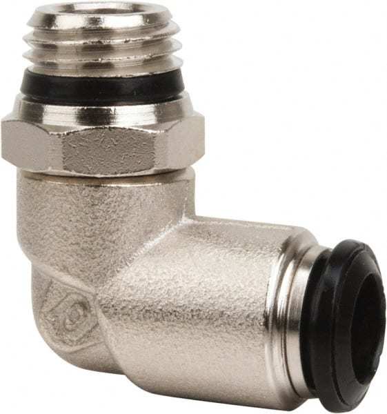 Push-To-Connect Tube to Universal Thread Tube Fitting: 3/8