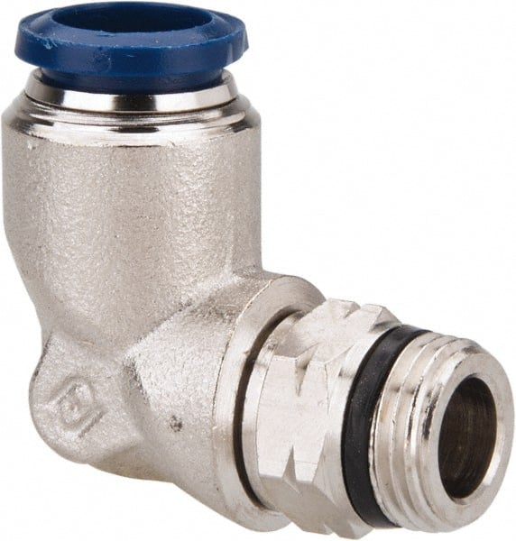 Push-To-Connect Tube to Universal Thread Tube Fitting: 3/8