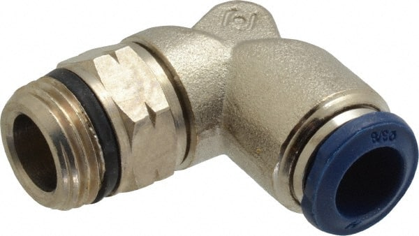 Push-To-Connect Tube to Universal Thread Tube Fitting: 3/8
