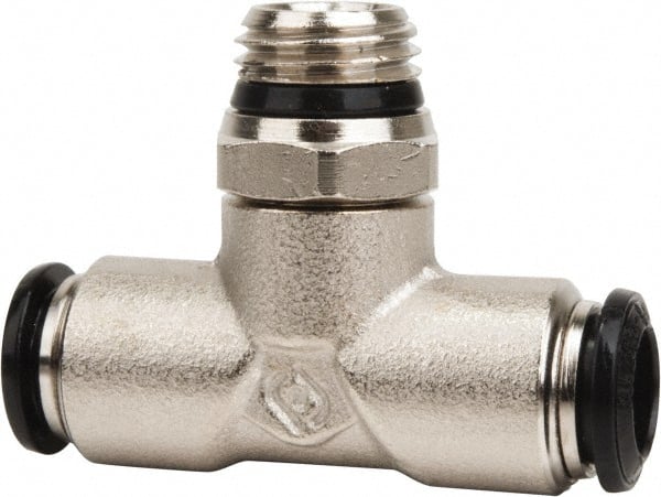 Push-To-Connect Tube to Universal Thread Tube Fitting: 1/4