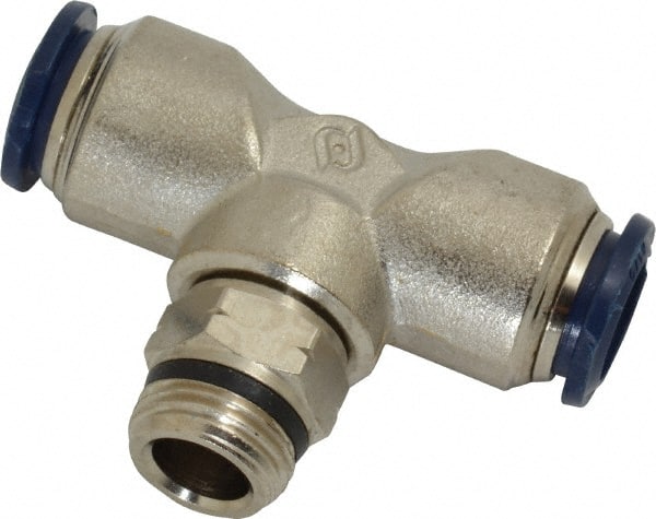 Push-To-Connect Tube to Universal Thread Tube Fitting: 3/8