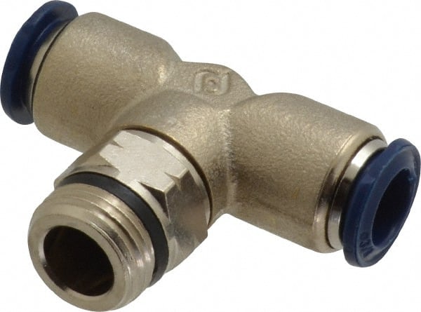 Push-To-Connect Tube to Universal Thread Tube Fitting: 3/8