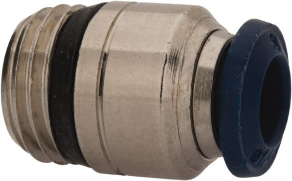 Push-To-Connect Tube to Universal Thread Tube Fitting: #10-32 Thread, 1/4