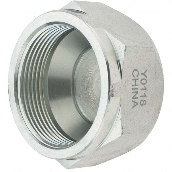 Steel Flared Tube Cap: 1-1/2