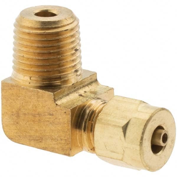 Push-to-Connect Tube Fitting: 1/8-27 Thread, 5/32