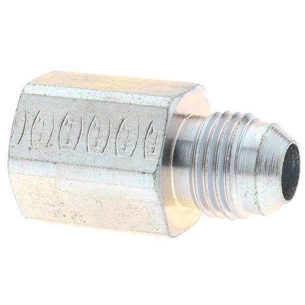 Steel Flared Tube Connector: 3/8