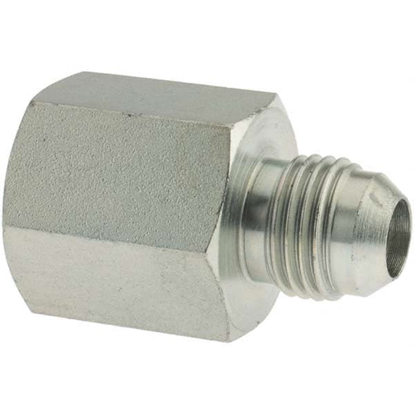 Steel Flared Tube Connector: 3/8