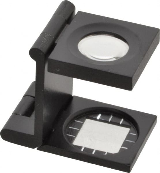 Stand Magnifiers, Maximum Magnification: 10x , Lens Diameter (Inch): 1/2 , Linen Tester: Yes , Graduation (Inch): 1/8 , Magnification: 10x  MPN:635B-10