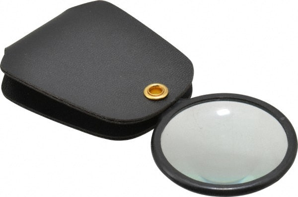 3x Magnification, 5 Inch Focal Distance, Glass Lens, Handheld Magnifier MPN:854-1348