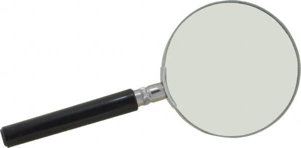 4x Magnification, Glass Lens, Handheld Magnifier MPN:854-1875