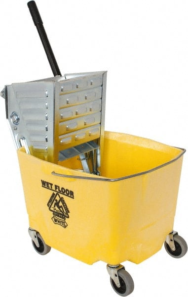 35 Qt Plastic Metal Bucket & Wringer MPN:2/2635-3Y