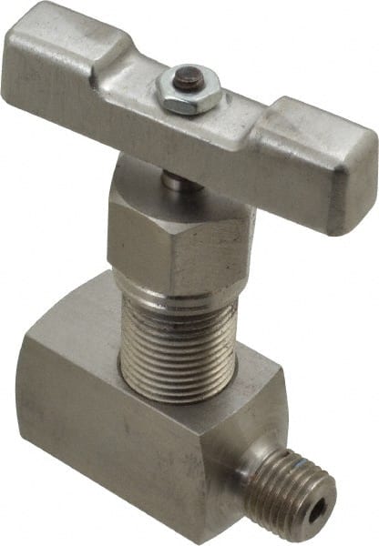 Needle Valve: Straight, 1/4