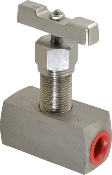 Needle Valve: Straight, 1/2