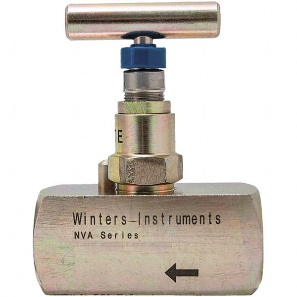 Needle Valve: Straight, 1/4