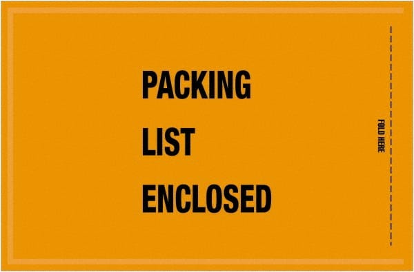 Packing Slip Envelope: Packing List Enclosed, 1,000 Pc MPN:GSA20EL