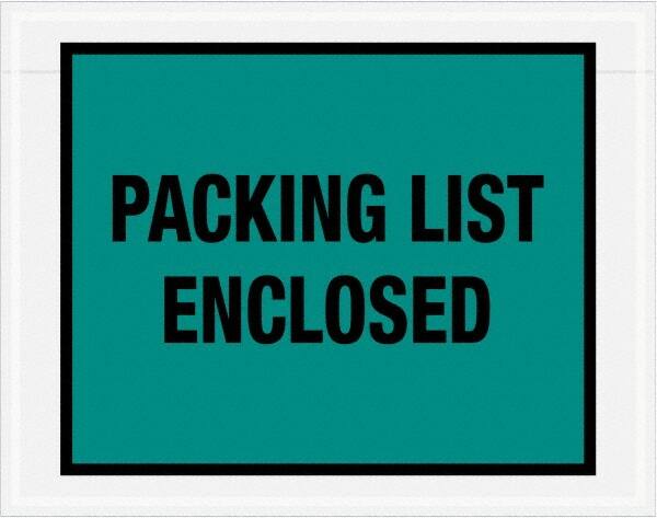 Packing Slip Envelope: Packing List Enclosed, 1,000 Pc MPN:PL408