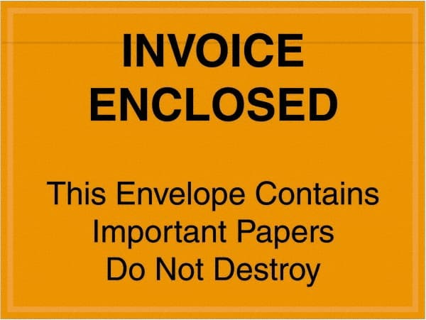 Packing Slip Envelope: Important Papers Enclosed, 1,000 Pc MPN:PL416