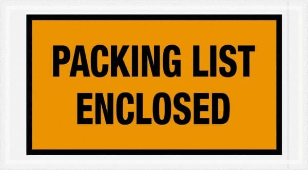 Packing Slip Envelope: Packing List Enclosed, 1,000 Pc MPN:PL426