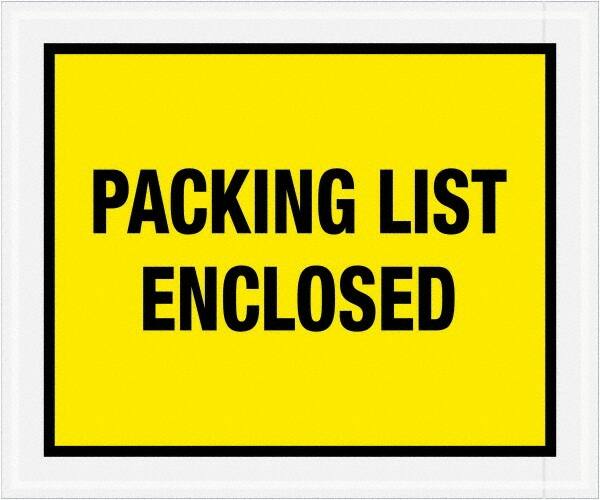 Packing Slip Envelope: Packing List Enclosed, 500 Pc MPN:PL428