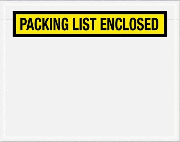 Packing Slip Envelope: Packing List Enclosed, 1,000 Pc MPN:PL456