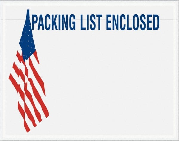 Packing Slip Envelope: Packing List Enclosed, 1,000 Pc MPN:PL468