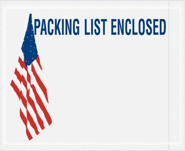 Packing Slip Envelope: Packing List Enclosed, 1,000 Pc MPN:PLUSA12