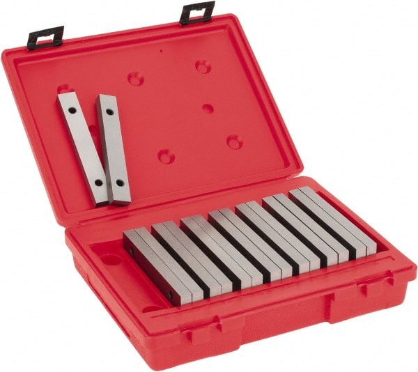 16 Piece, 6 Inch Long Tool Steel Parallel Set MPN:637-7034