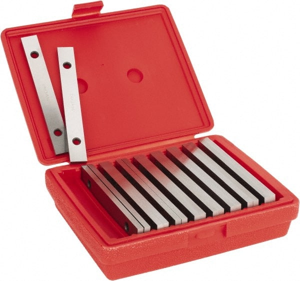 18 Piece, 6 Inch Long Tool Steel Parallel Set MPN:637-7535