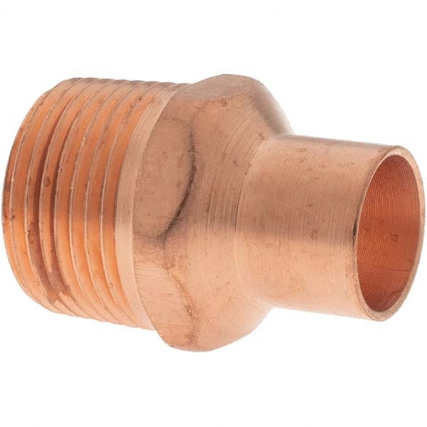 Wrot Copper Pipe Adapter: 1/2