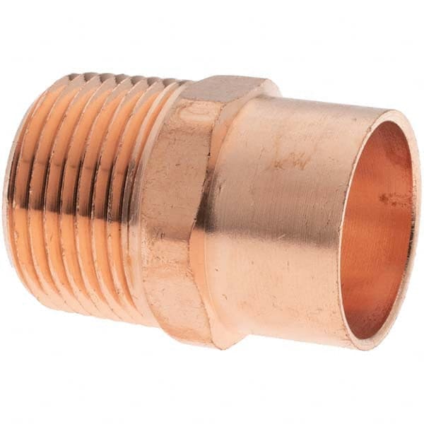 Wrot Copper Pipe Adapter: 3/4