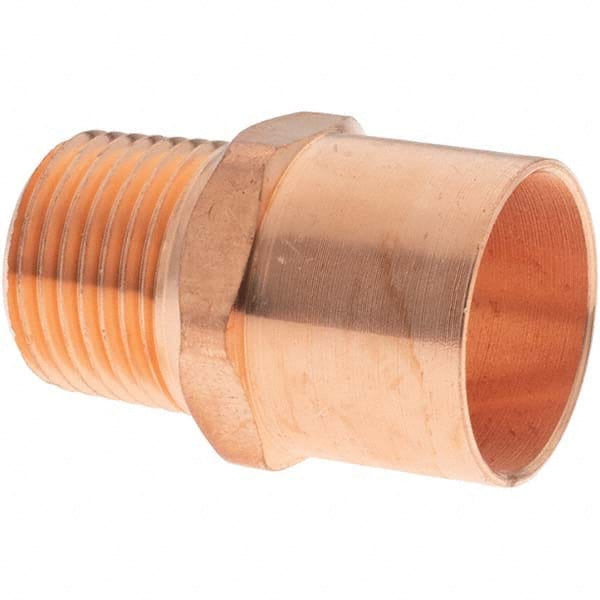 Wrot Copper Pipe Adapter: 3/4