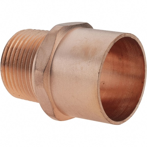 Wrot Copper Pipe Adapter: 1