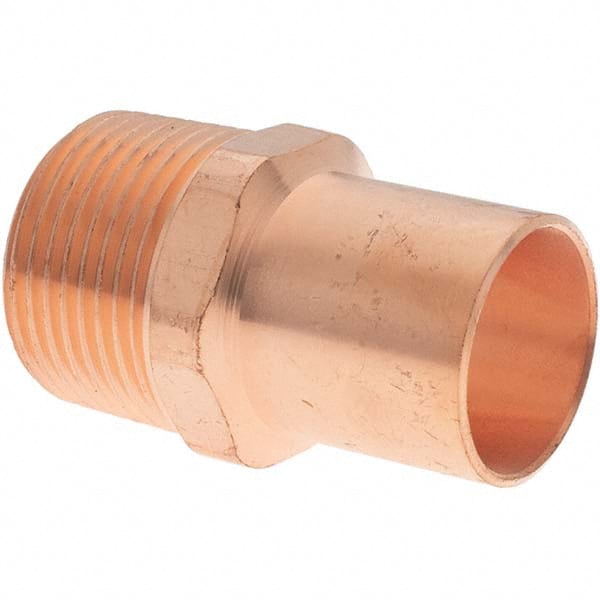 Wrot Copper Pipe Adapter: 3/4