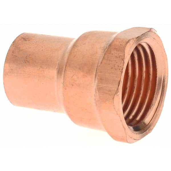 Wrot Copper Pipe Adapter: 1/2