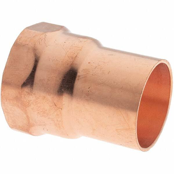 Wrot Copper Pipe Adapter: 1