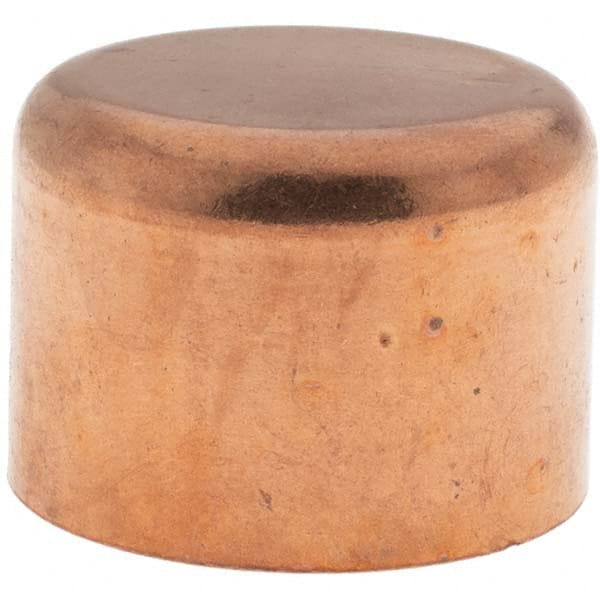 Wrot Copper Pipe Cap: 1-1/2