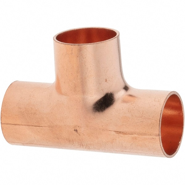 Wrot Copper Pipe Tee: 1/2