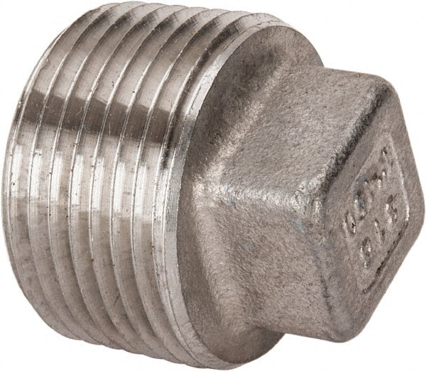 Pipe Square Head Plug: 1