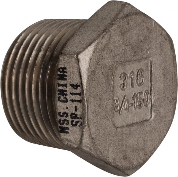 Pipe Hex Plug: 3/4