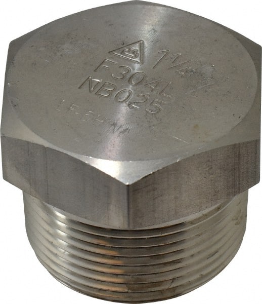 Pipe Hex Plug: 1-1/4