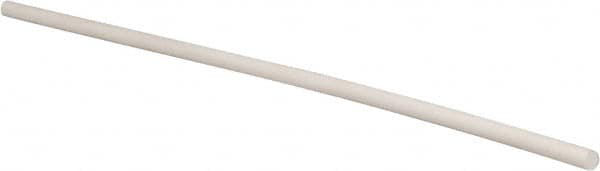 Plastic Rod: Polytetrafluroethylene, 2' Long, 1/4