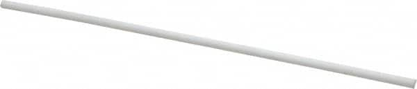 Plastic Rod: Polytetrafluroethylene, 1' Long, 1/4