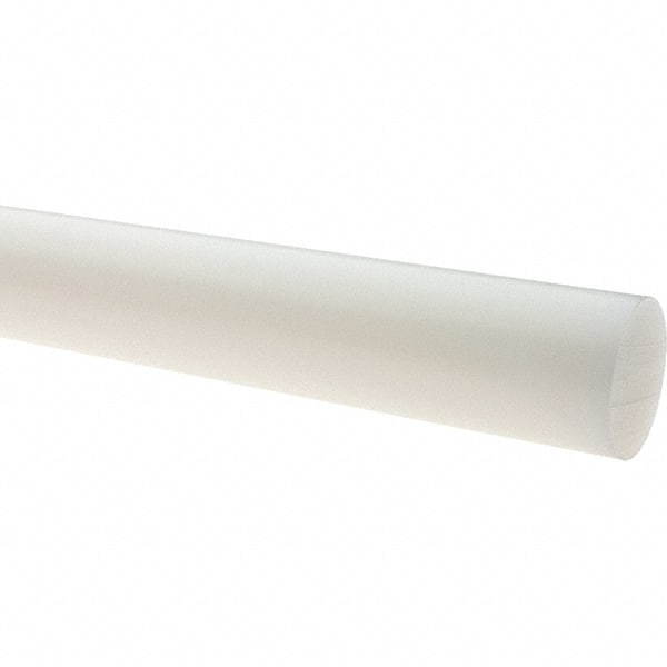 Plastic Rod: Polyethylene, 8' Long, 5