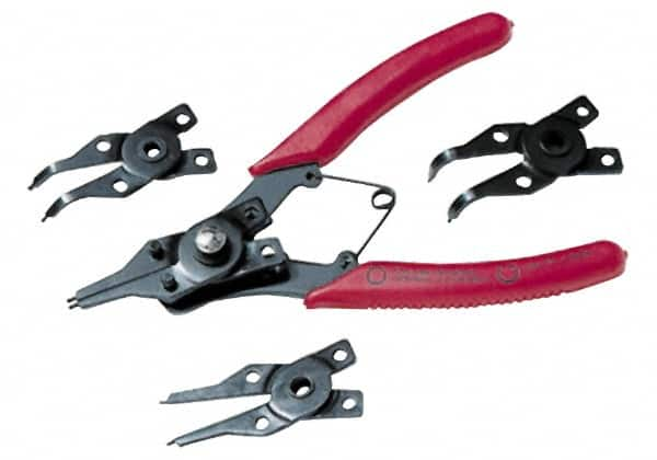 Plier Set: 5 Pc, Snap Ring Pliers MPN:10002