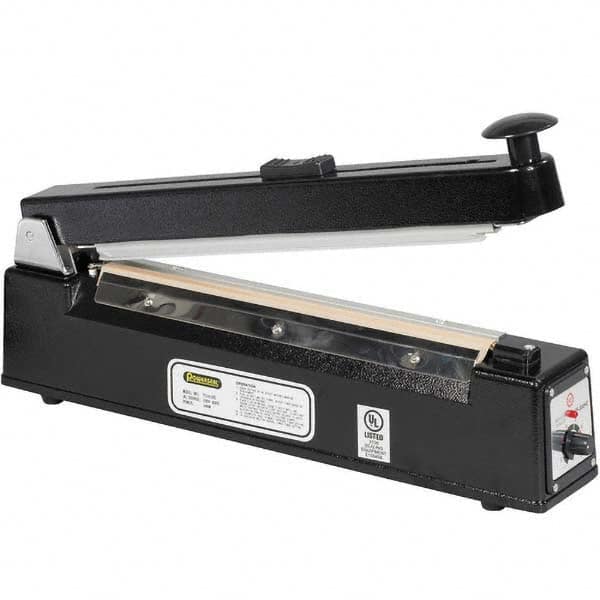 Polybag & Impulse Sealers, Type: Table Top Thermal Impulse Sealer w/Cutter , Maximum Seal Size: 12 (Inch), Contents: (2) Heating Elements MPN:SPBC12