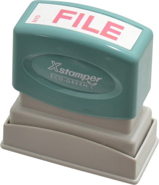 File, Red Pre-Inked Stamp MPN:MSC-1051